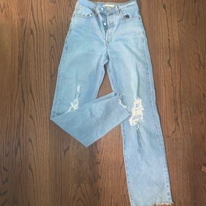 LEVI Ribcage Straight Jeans